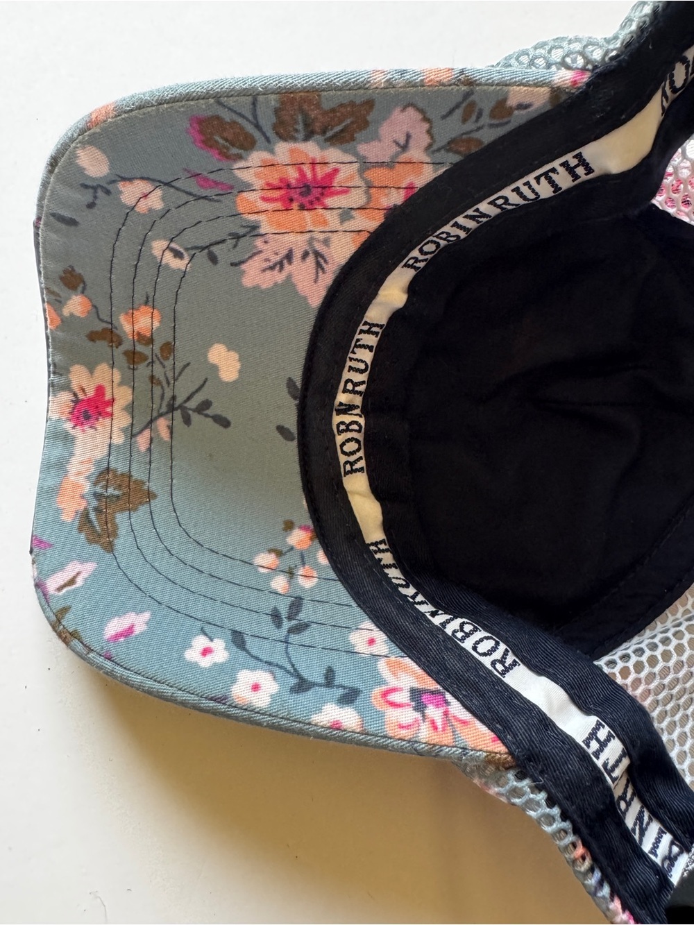 Robin Ruth Baseball Cap HAWAII Mesh Floral Adjustable One Size - Picture 5 of 8